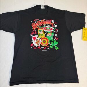 Las Vegas Casino T Shirt Large,  Lights Up With Battery